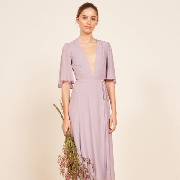 Reformation Dresses & Skirts - Reformation Rhodes Dress in Lilac